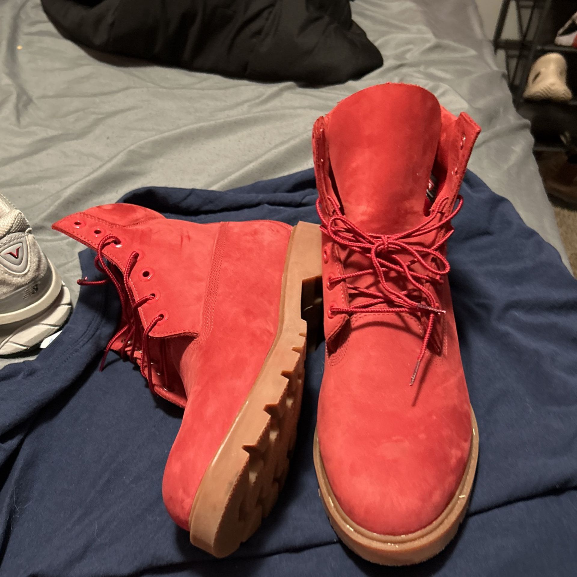 Timberland Boots Red
