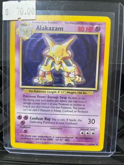 Alakazam Base Set Holo