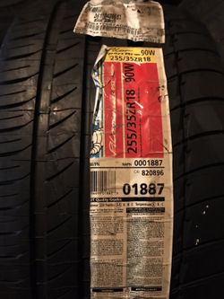 Container of NEW Tires Will be sold as Singles,Pairs,Sets Michelin Dunlop Pirelli