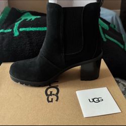 Black UGG HAZEL waterproof boots