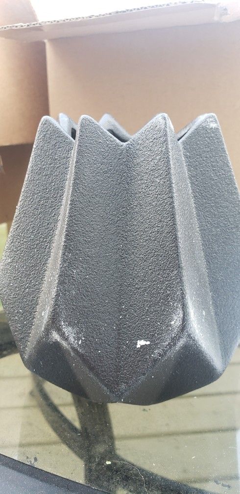 Geometric Ceramic Flower Vase