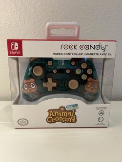 Rock Candy Gaming Controller For Nintendo Switch Animal Crossing