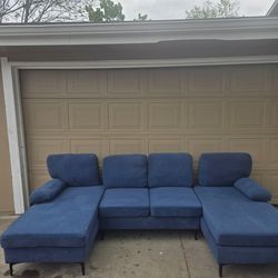 Used small sectional.