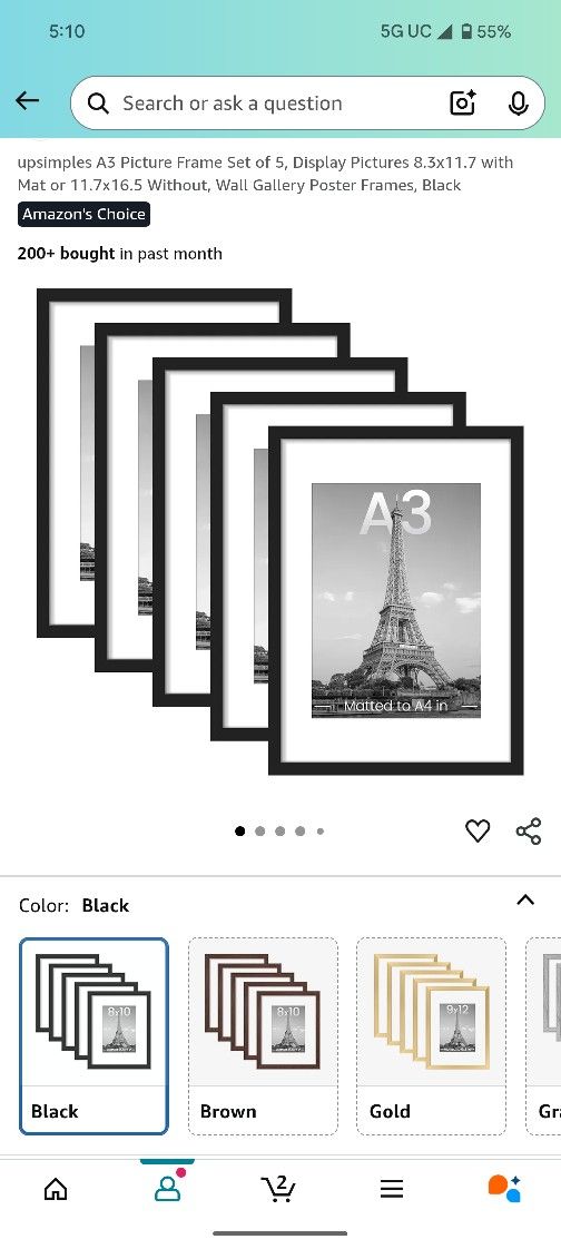 A3 Frame Set