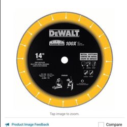 14” Dewalt Shop Saw Blade 