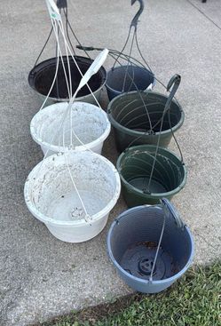 9 Hanging Plant Baskets
