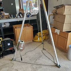 Honeywell Miller 51 /7 ft tripod aluminum, manlift