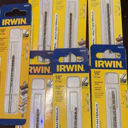 IRWIN Multi-Material 1/8-in x 2-3/4-in Carbide Masonry Drill Bit For Rotary drill