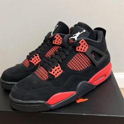 Jordan 4 Retro Red Thunder(size 7 Brand New✅)