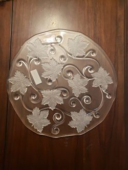 Vintage 14.25" Cake Plate