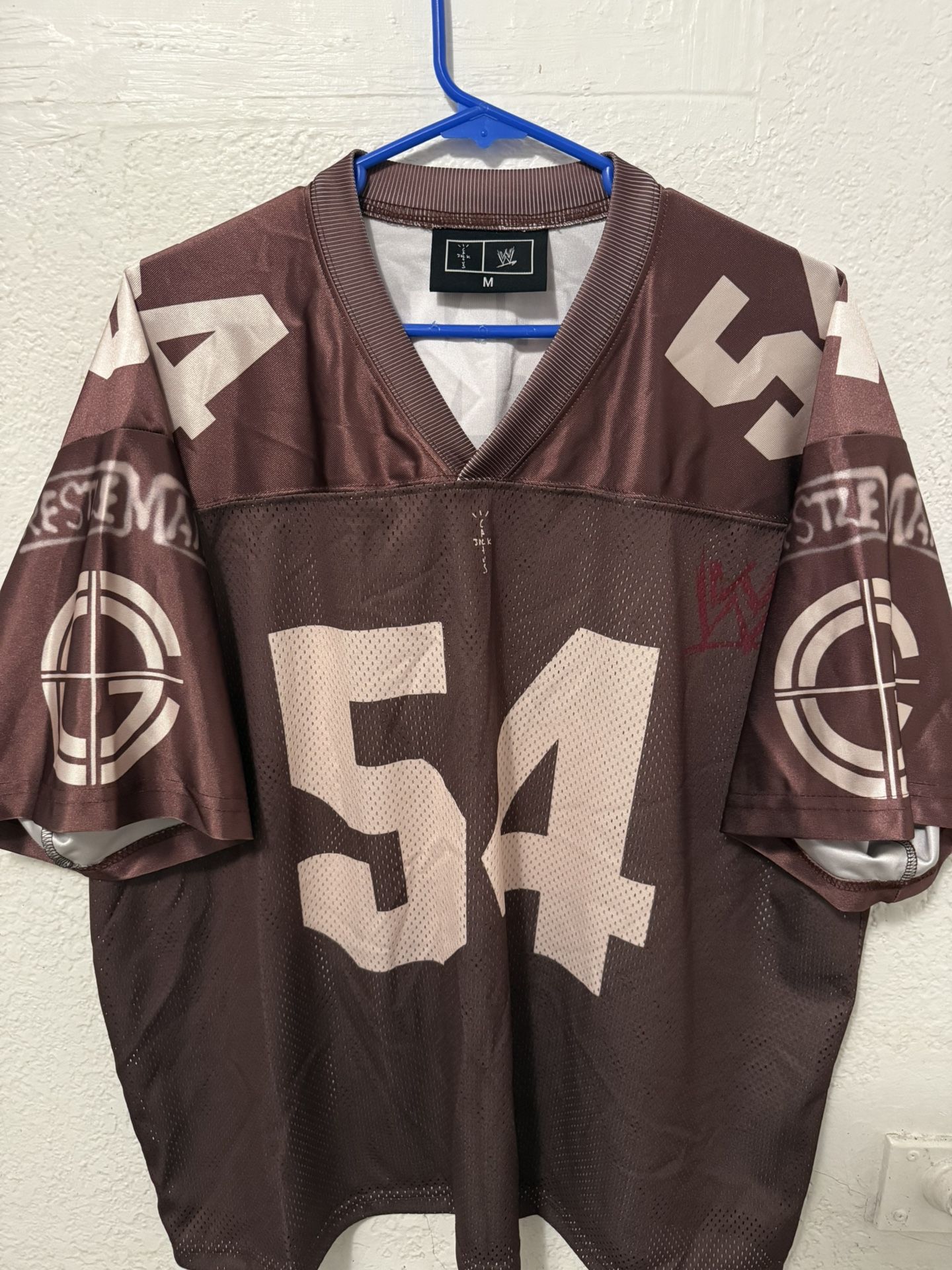 TRAVIS SCOTT X WWE THE LAST TIME IS NOW JOHN CEAN JERSEY 