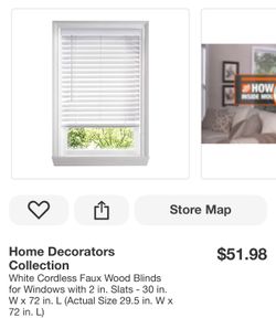 Wood blinds