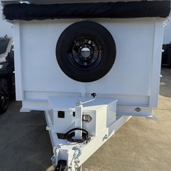 Brand New 14ft Long HEAVY DUTY Scissor Lift Hydraulic Dump Trailer Fully Loaded With Accessories 🔥