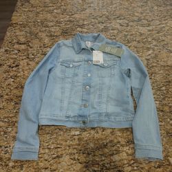 New Girls Jean Jacket Size 12