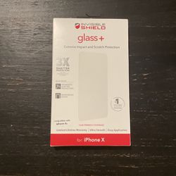 iPhone X/XS Glass + Screen Protector 