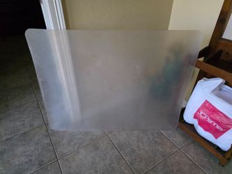 Thick Plastic chair mat