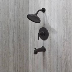 ARCHITECT TUB/SHOWER FAUCET W/PRESSURE BALANCE VALVE-MATTE BLACK