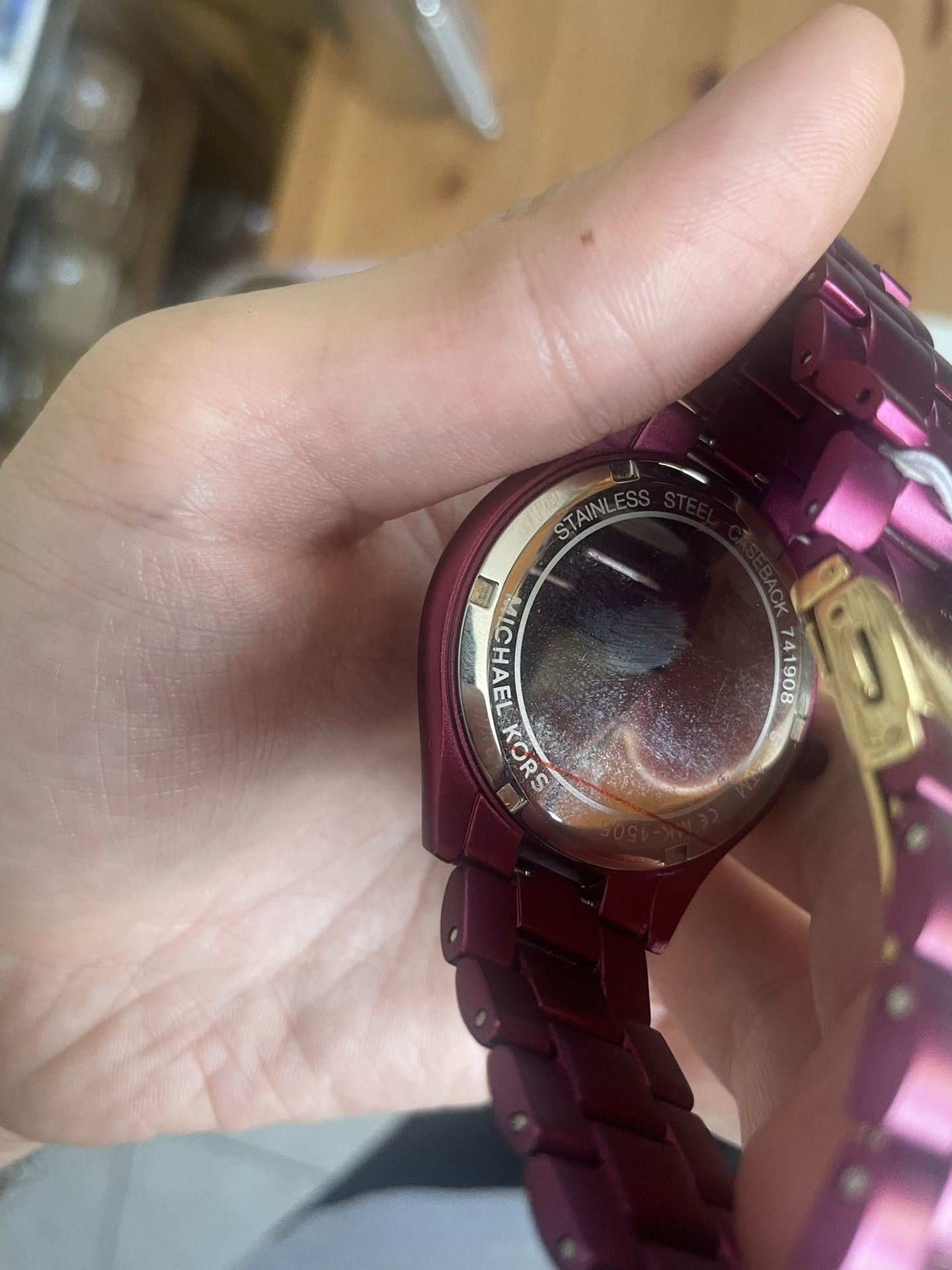 Michael Kors. Dark Berry Watch Midnight Purple Mvmt Rose Gold Black Michael Kors Women main image 2