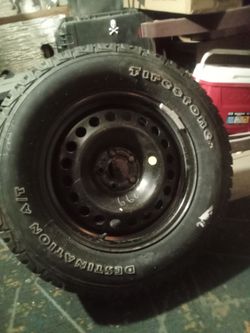 Rim and tire