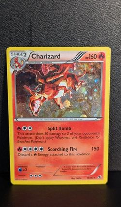 Charizard Cosmo Holo - Legendary Treasures
