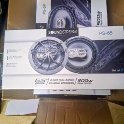 Soundstream Spider Speakers 6"1/2 Brand New In The Box 