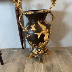 Beautiful Vintage Decorative Vase Signed M. Nardin And Marked 4/100 Asking $200 Or Best Offer