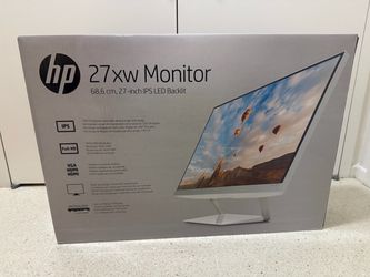 HP 27” monitor