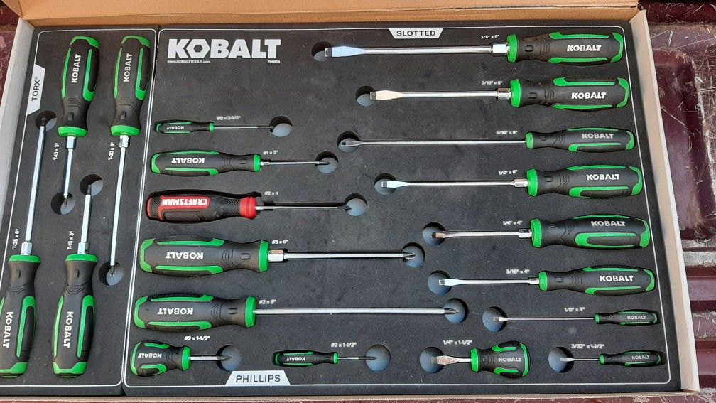 Very Rare Kobalt Screwdriver Set