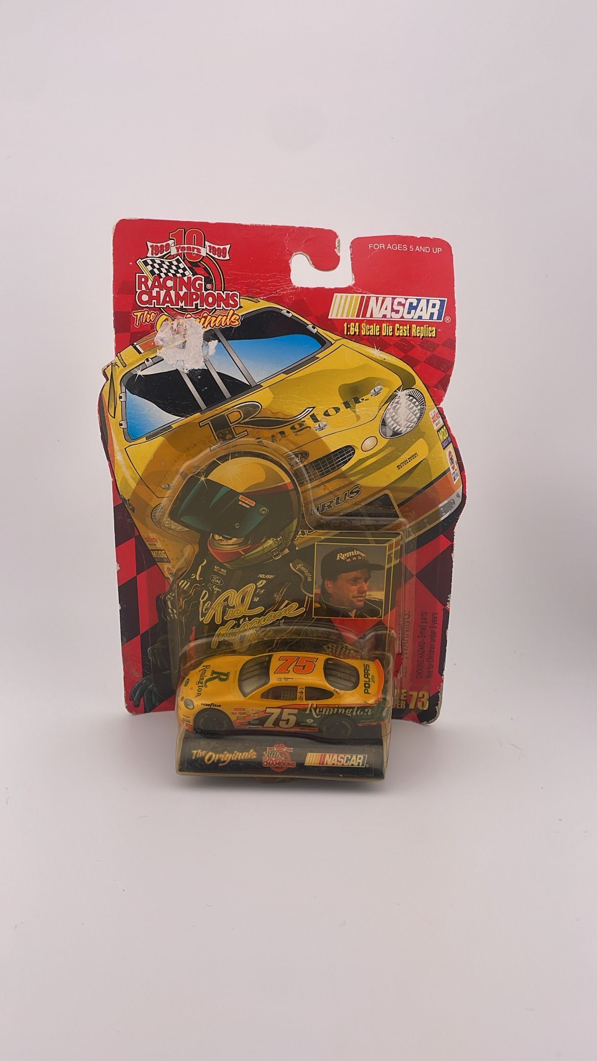 Ted Musgrave #75 Spree Car /Card The Originals Nascar Racing Champions 1999