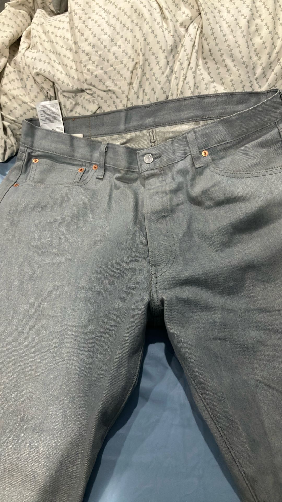 Levi 501s Grey