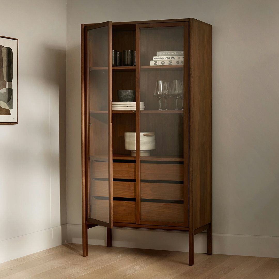 Article - Mysen Walnut Cabinet