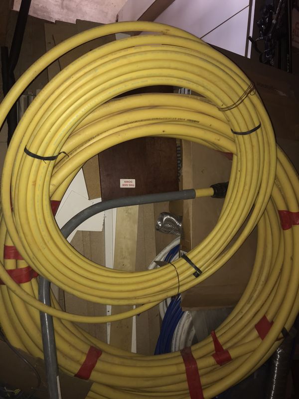 Natural gas Underground Yellow Polyethylene Gas Pipes and connectors