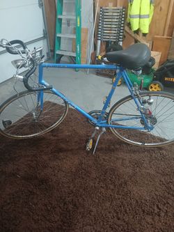 Blue schwinn le tour III