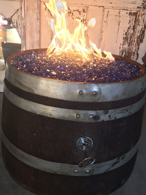 Whiskey Wine Barrel Fire Pit For In Shawnee Ok Offerup Whiskey Wine Barrel Fire Pit