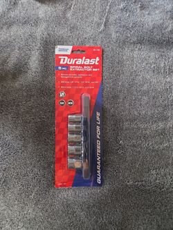 Three sets of spiral bolt extractor sets. thread repair