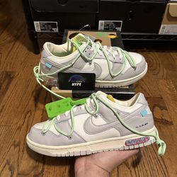 Nike Dunk Low Off-White ‘Lot 7’ Size 8M Brand New