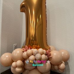 1 Year Old Balloon Bouquet 