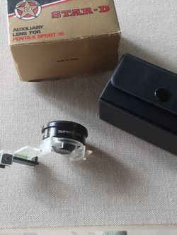 Pentax Sport 35 Auxiliary Lens Star-D NEW