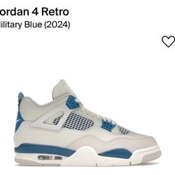 Jordan 4 Military Blue 