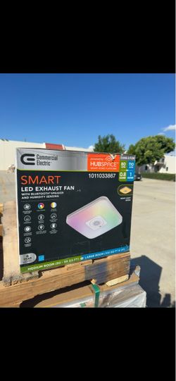 Commercial Electric Smart LED Exhaust Fan