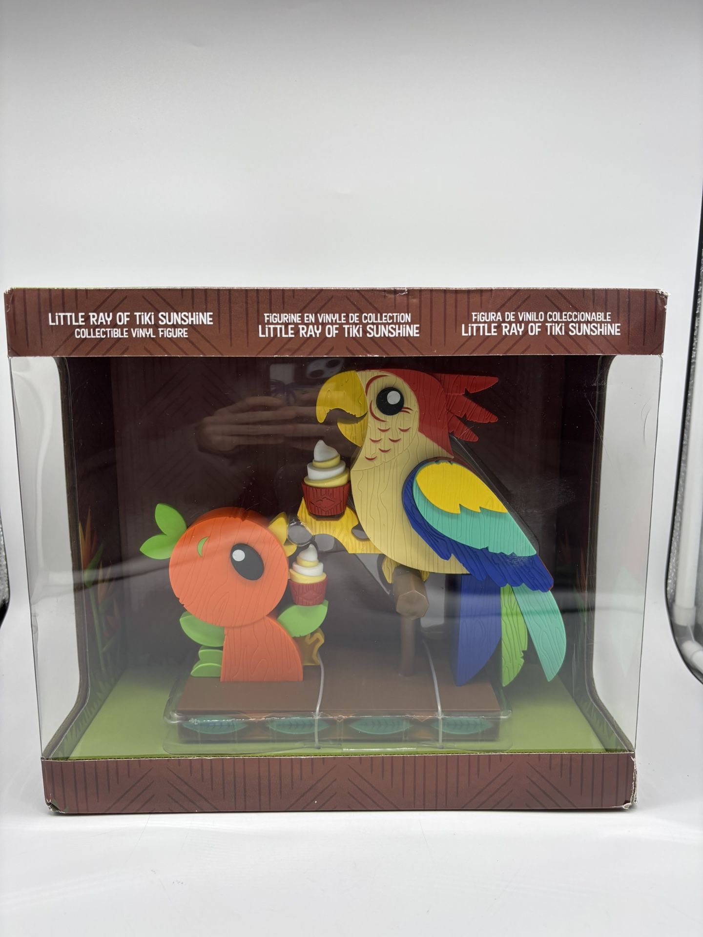 Disney Parks Figure Little Ray Tiki Sunshine Orange Bird Wonderground Dole Whip