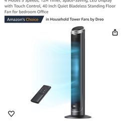 Dreo Tower fan with remote