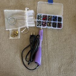 Darice applicator wand setter tool with art gems