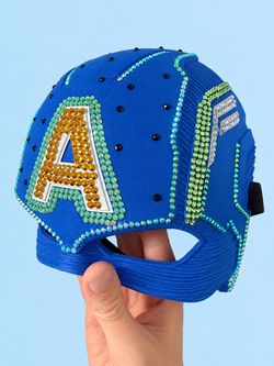 Marvel superhero mask rhinestone