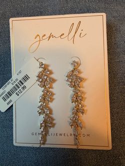 Gold earrings