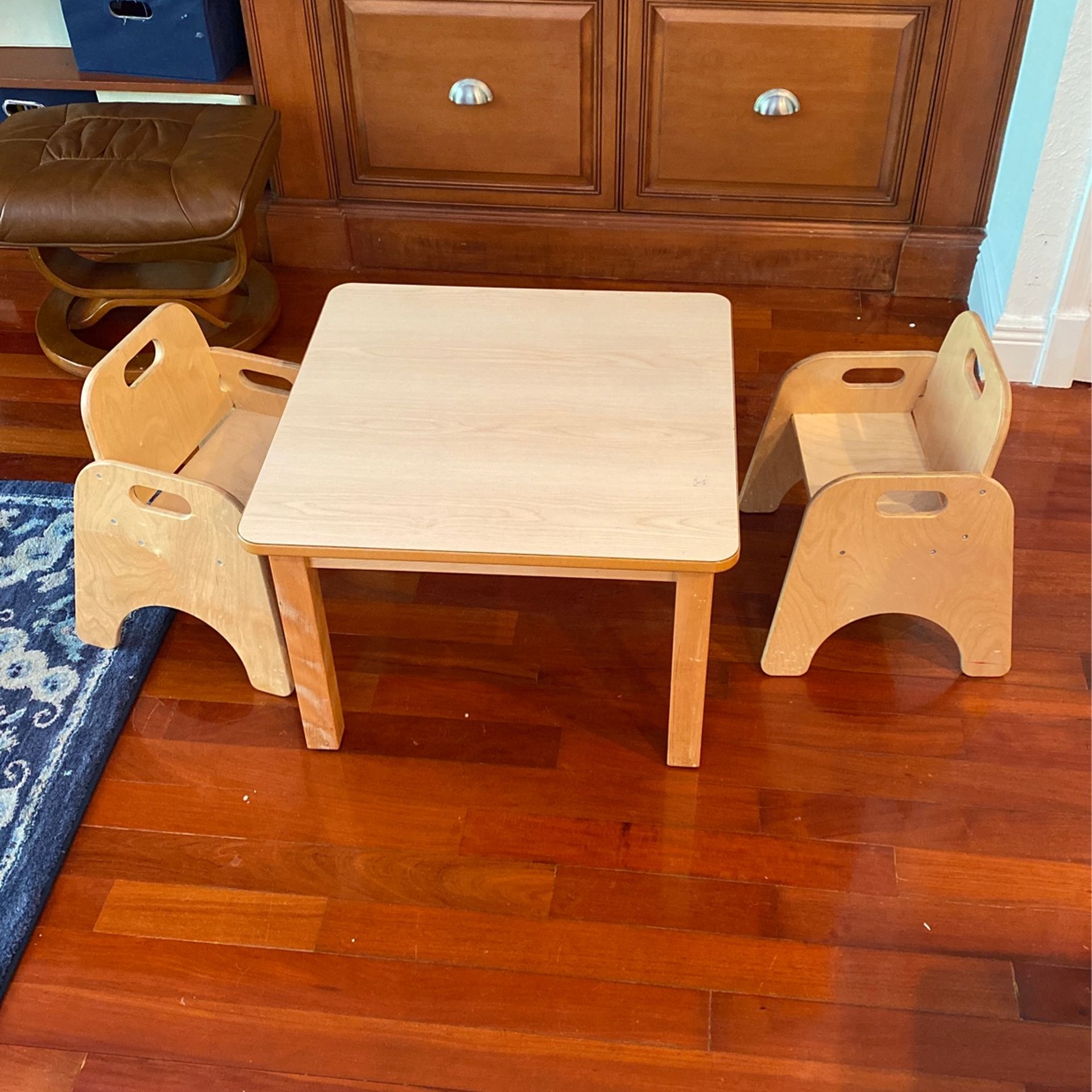 Toddler Table and 2 Chairs