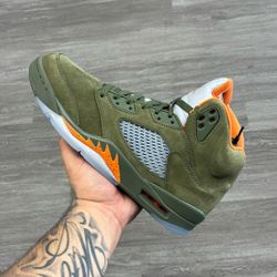 Jordan 5 Olives 