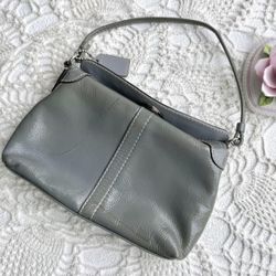 Vintage Coach turnlock wristlet/ mini bag 