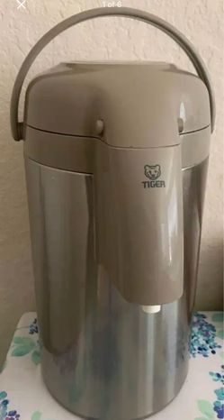 Japanese Made TIGER Portable Hot Water Manual Thermos Insulated Dispenser