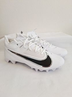 Nike Vapor Edge Elite 360 2 White Black Football Cleats 